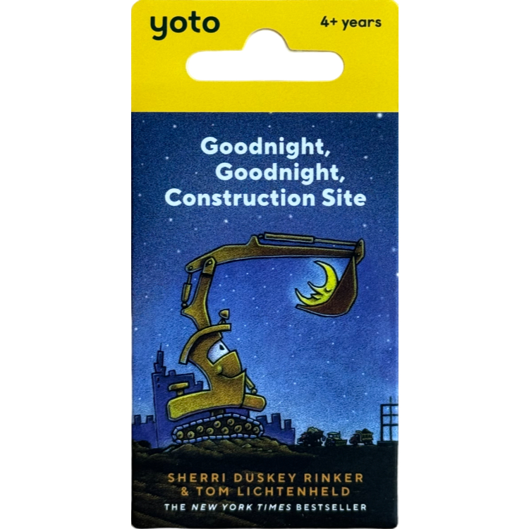 Yoto Card Goodnight Goodnight สถานที่ก่อสร้าง