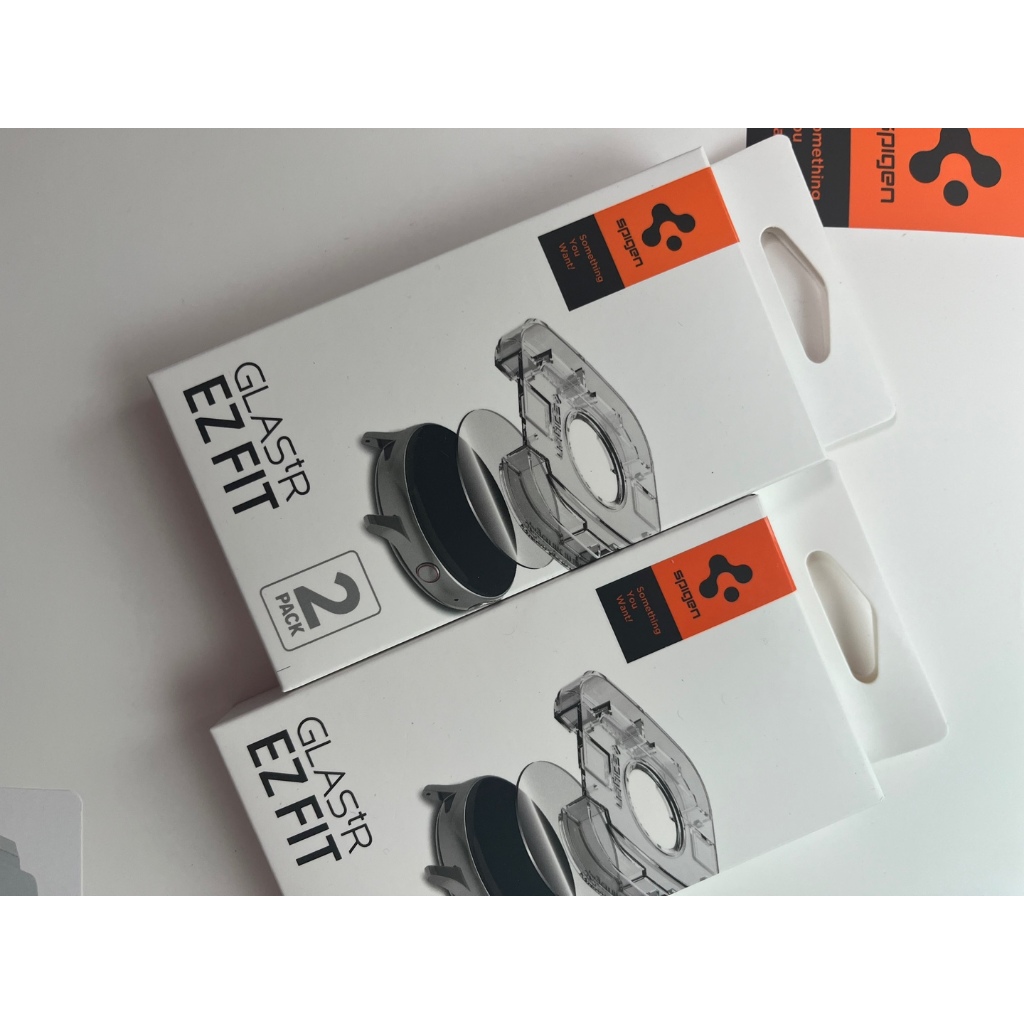 Spigen Galaxy Watch 7 Ultra Screen Protector EZ FIT GLAS.tR (2 Pack) / Watch7 47mm / 44mm / 40mm