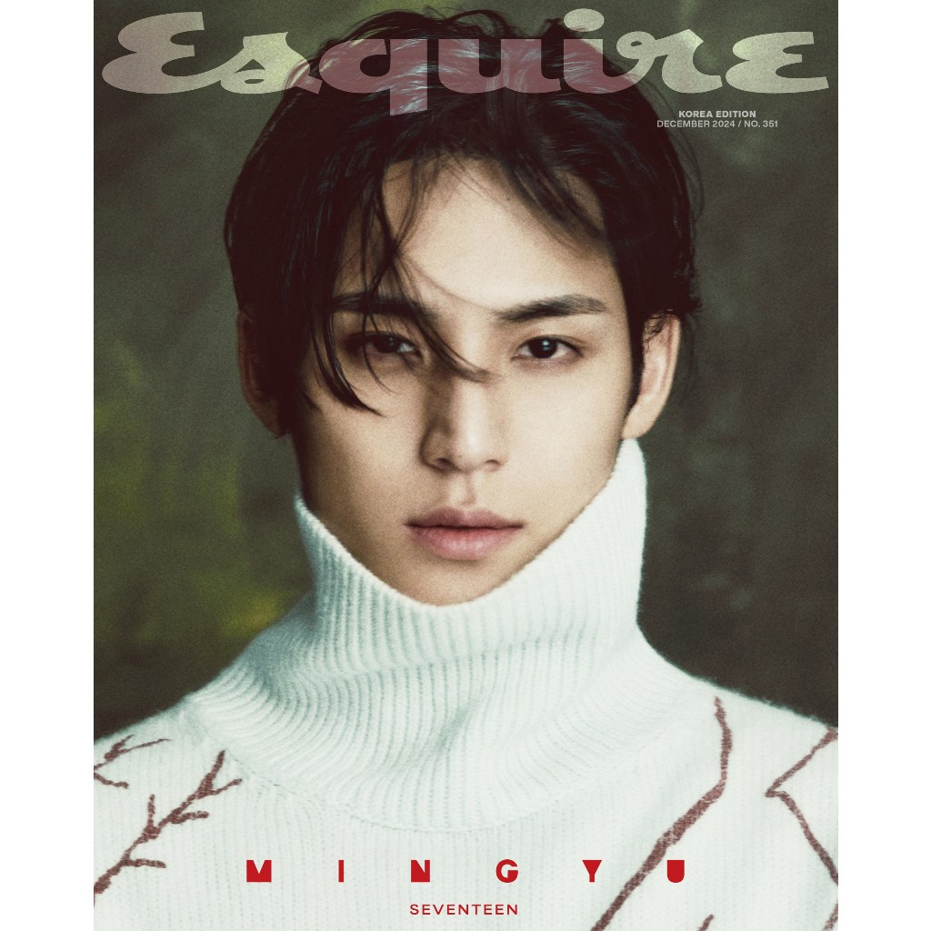 2024.12 ESQUIRE KOREA SEVENTEEN MINGYU COVER BYEON WOOSEOK