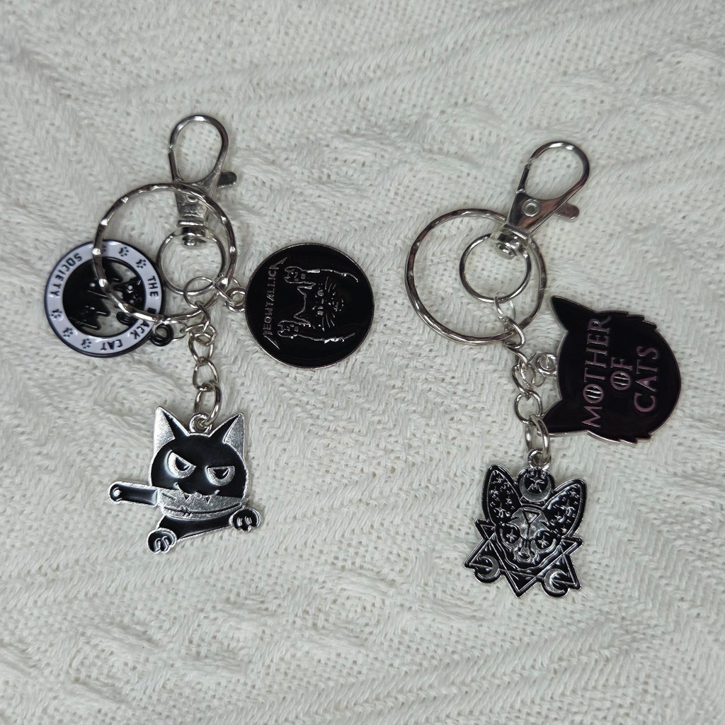 [SG] พวงกุญแจ GEMINIA The Black Cat Series