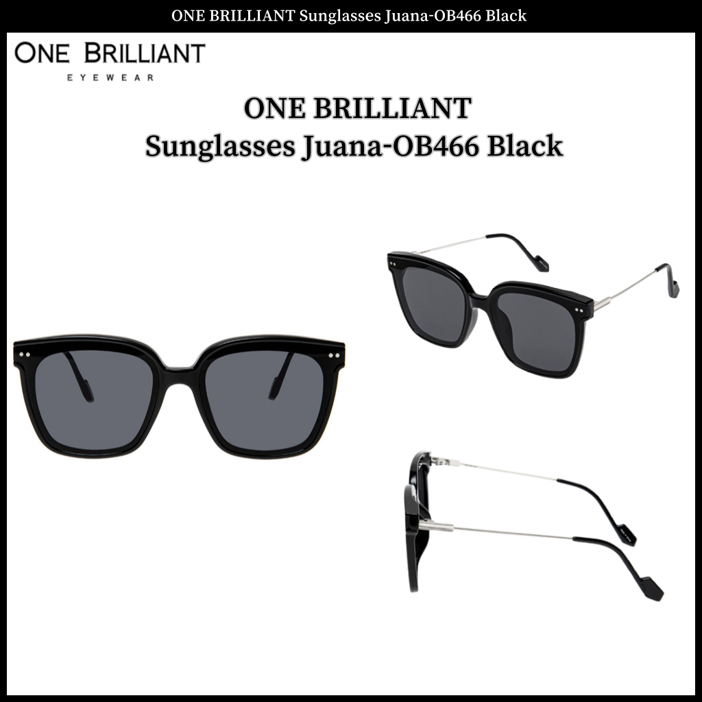 แว่นกันแดด ONE BRILLIANT Juana-OB466 สีดํา