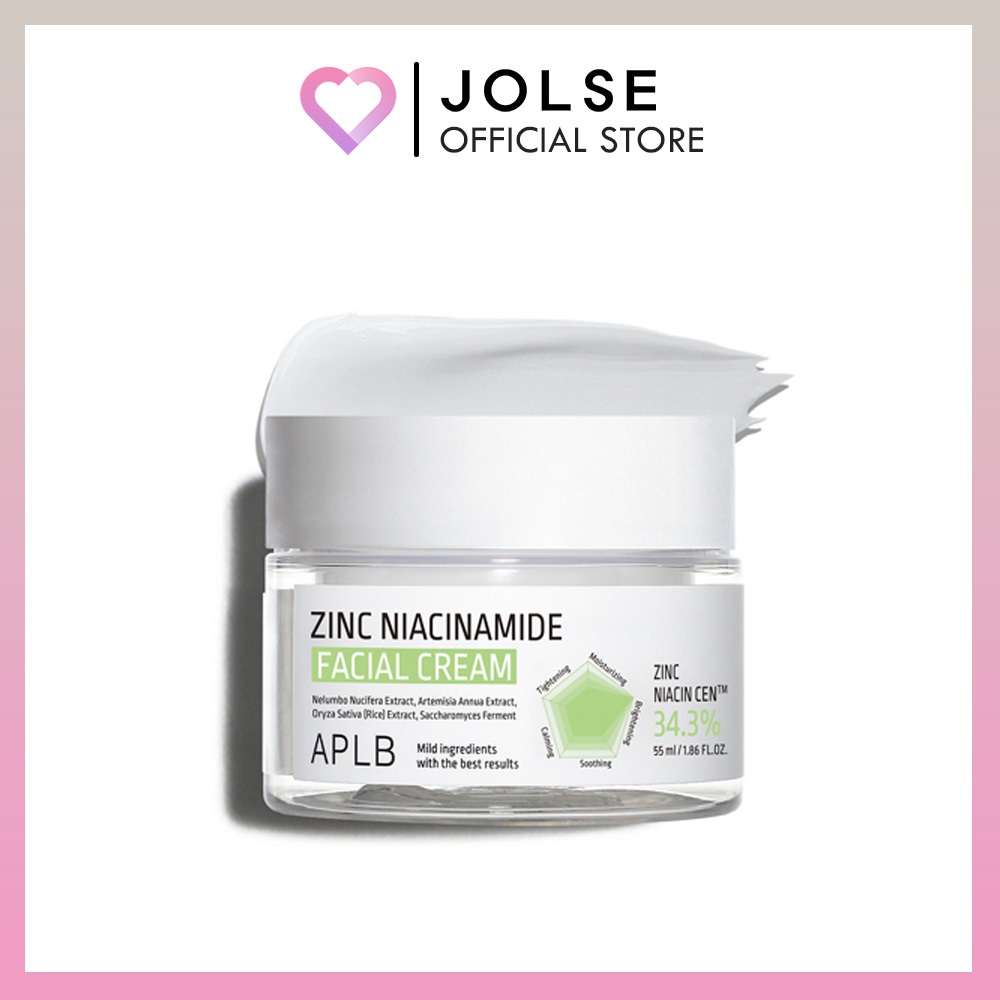 APLB Zinc Niacinamide Facial Cream 55ml