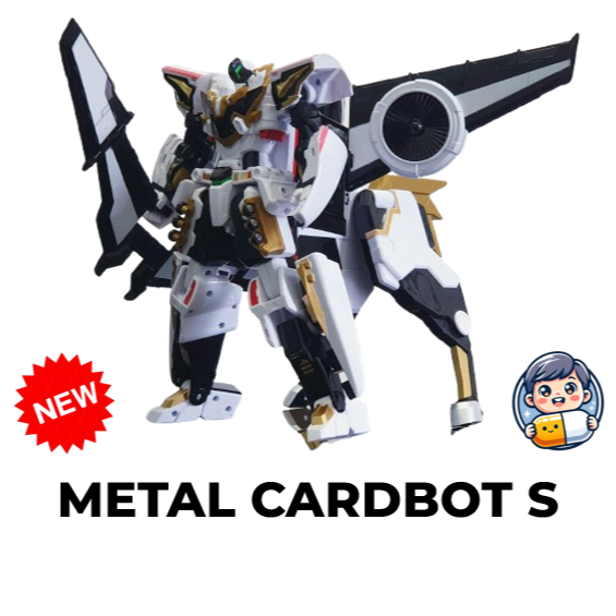[METAL Cardbot S] Sky Gallop Transport Plane Robot Transformation การ์ตูนเกาหลี