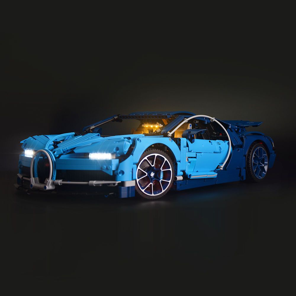 ชุดไฟสําหรับ Bugatti Chiron 42083-Lightailing LEGO LED KIT