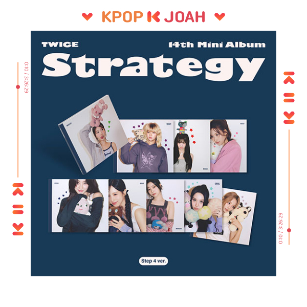 (STEP4 ver.) TWICE [STRATEGY] 14th Mini Album (6th Dec.2024)
