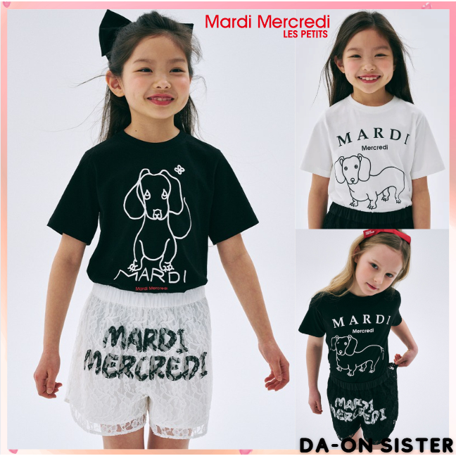 [ Mardi MERCREDI ] KIDS TSHIRT DDANJI CH.02 / CH 06 2color korea 100% authhentic