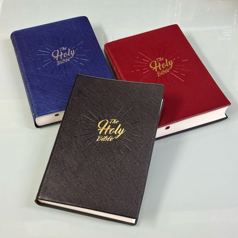 NIV Bible: ฝาครอบ PVC พิมพ์ขนาดใหญ่ NIV72PL