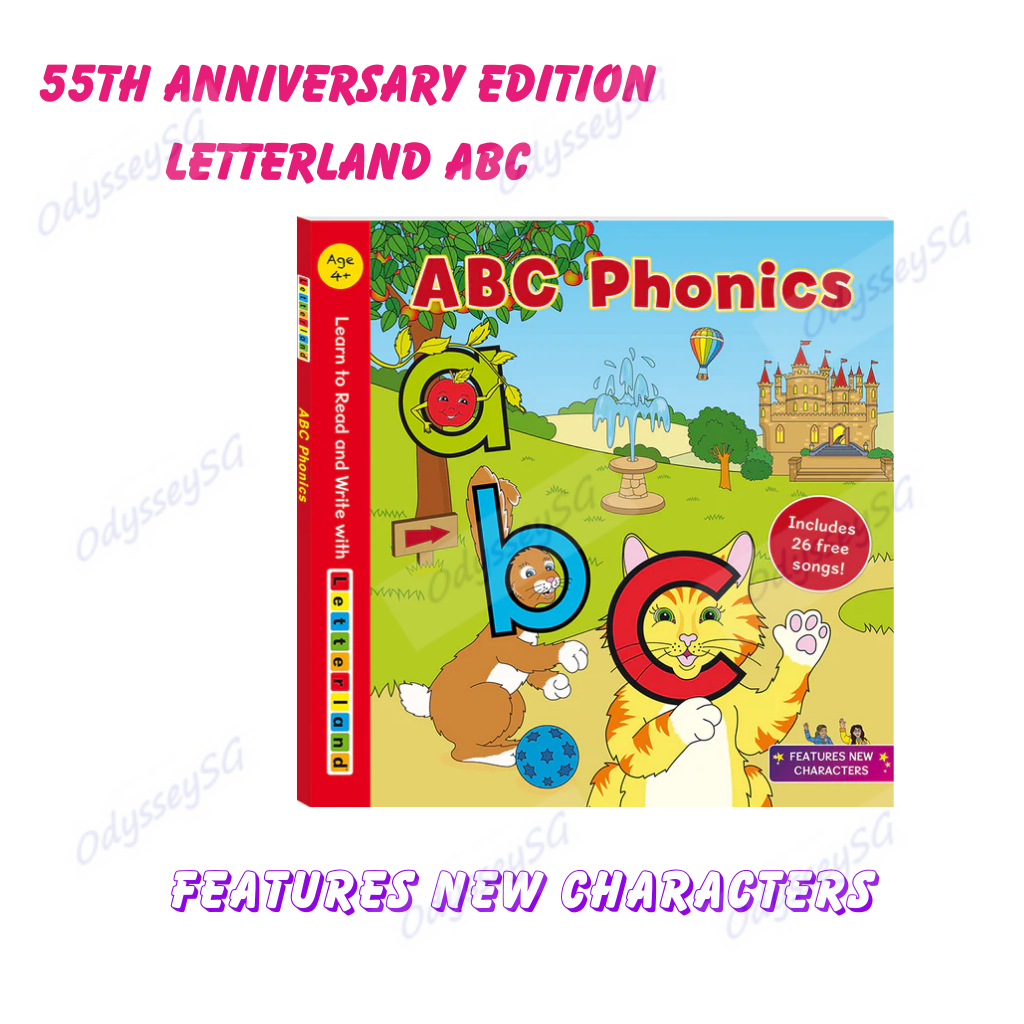 Letterland ABC การออกเสียง - ฉบับครบรอบ 55 ปีของ Letterland ABC - เพลง ABC สําหรับเด็ก