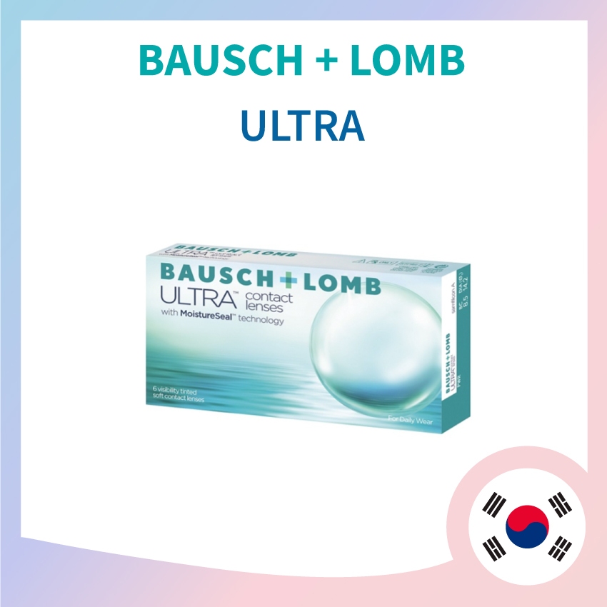 [ Bausch LOMB ] เลนส์ ULTRA 1-MONTH SOFT CONTACTLENSES 6 (3 คู่)
