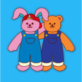 [Wiggle Wiggle] POINT STICKER - Wiggle Friends