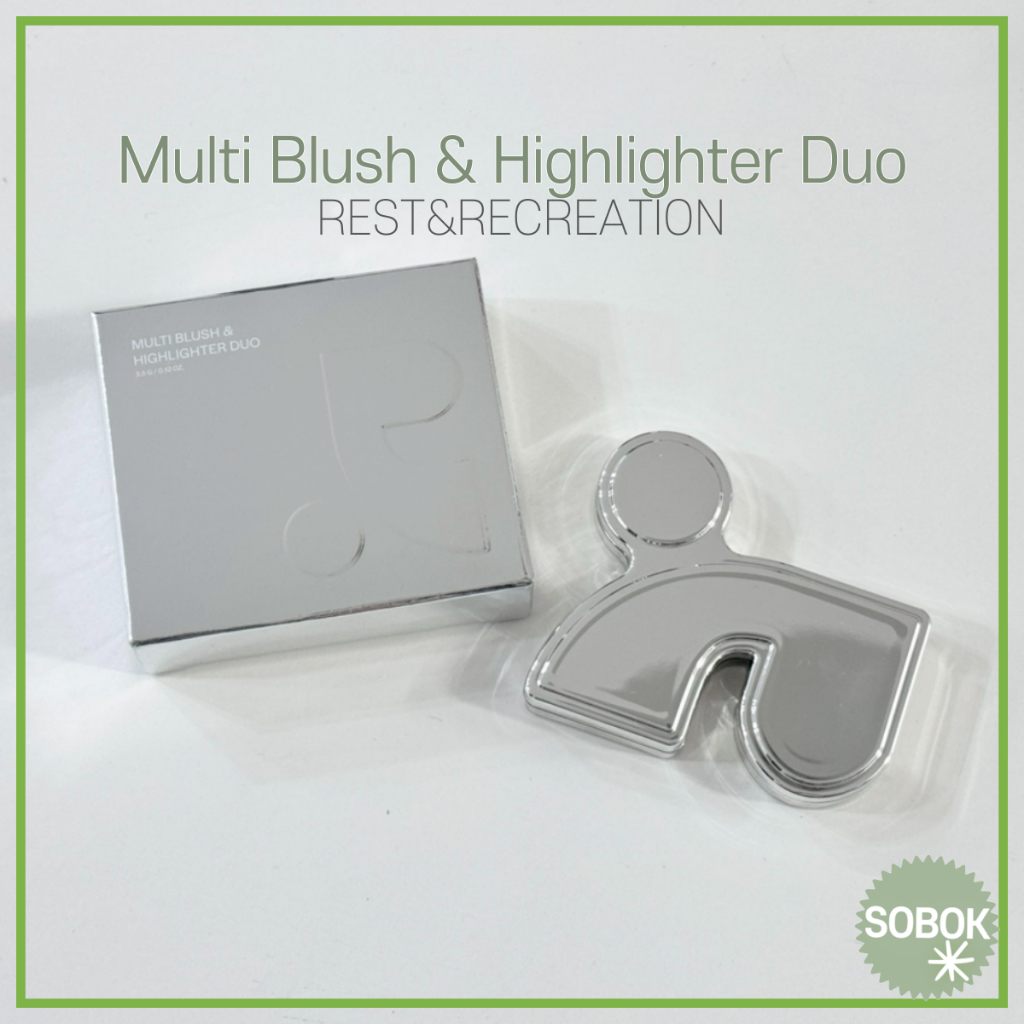[REST&RECREATION] Multi Blush & Highlighter Duo 4Color