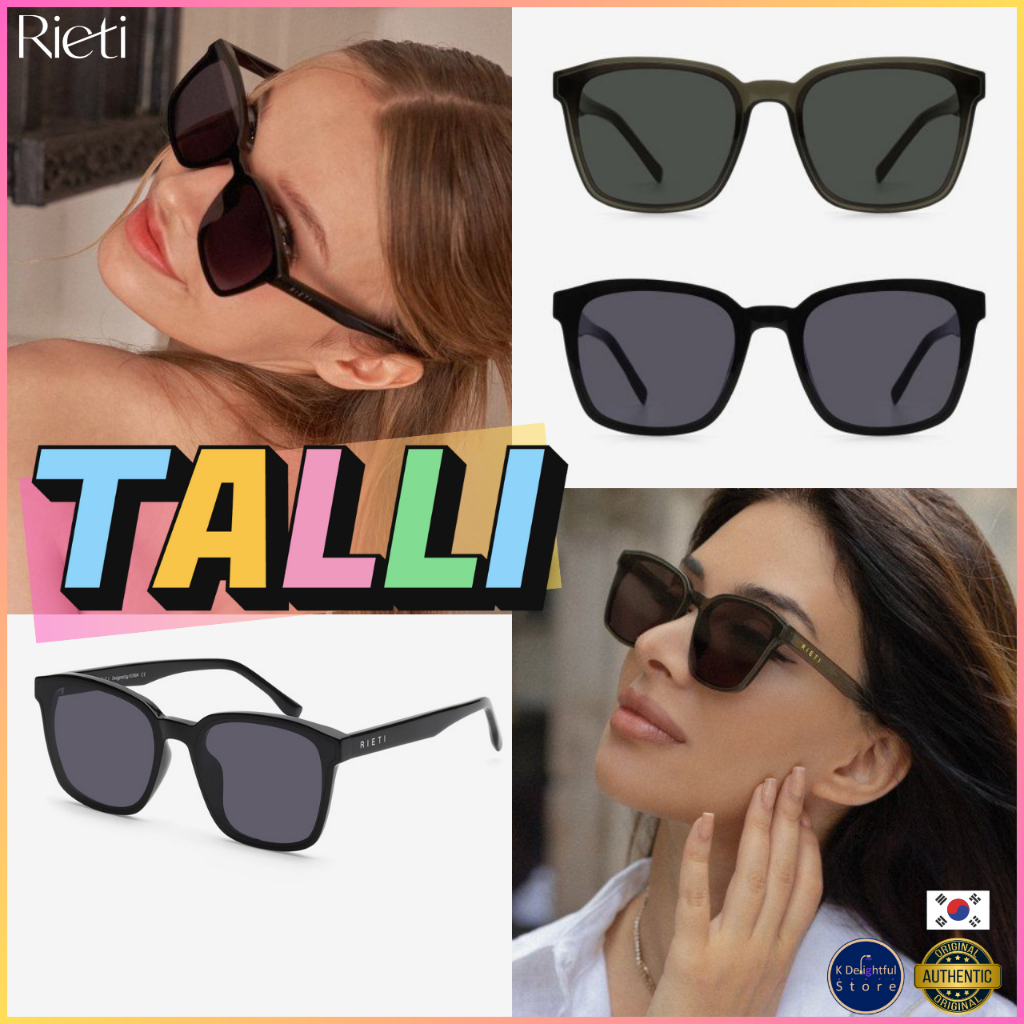[RIETI] Talli RT E6029 / แว่นกันแดดrieti /เลนส์ป้องกันรังสียูวีRIETI ปกป้องดวงตาของคุณจาก RAYS โดย B