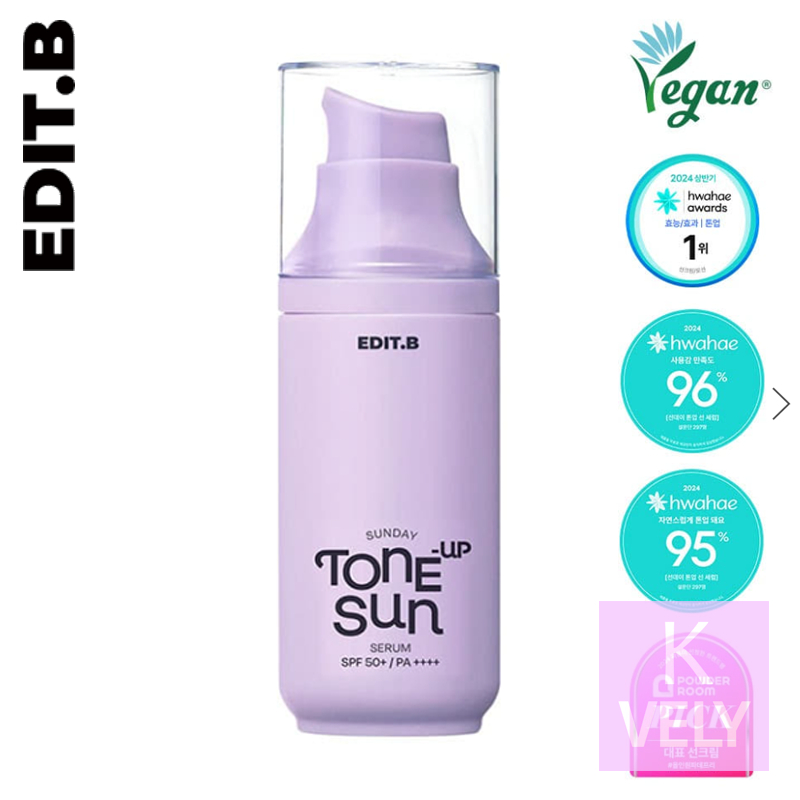 EDIT.B Sunday Tone-Up Sun Serum 55ml