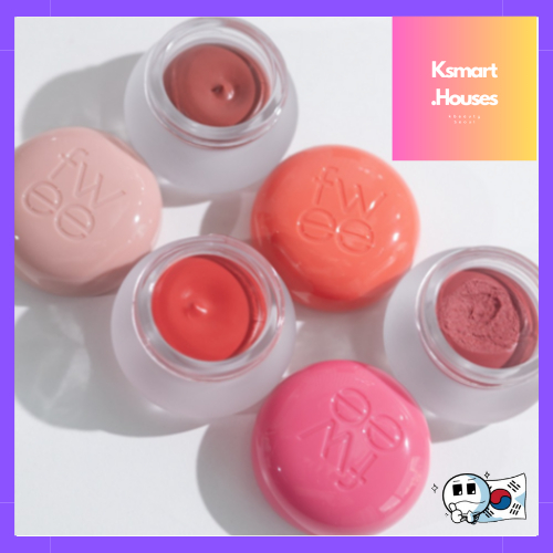 Fwee Lip & Cheek Blurry Pudding Pot 30 สี