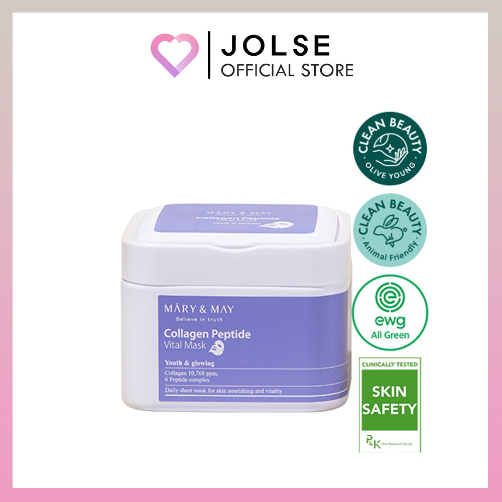 Mary&May Collagen Peptide Vital Mask 30EA/400g