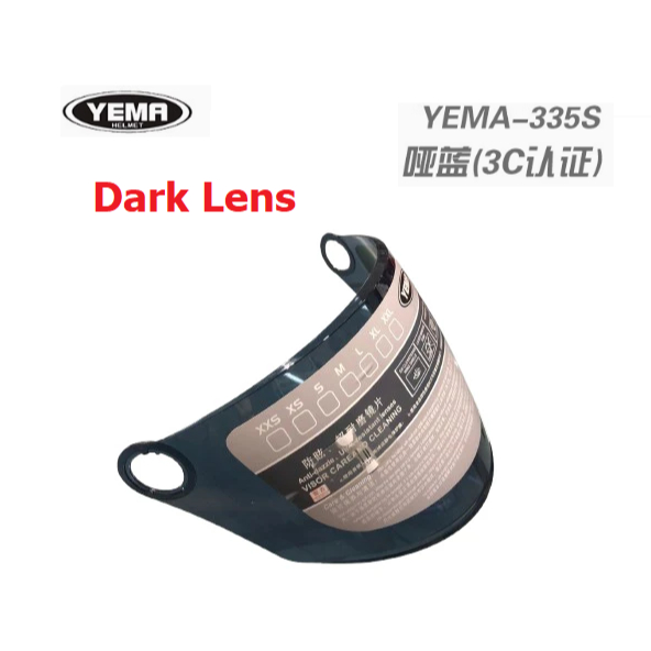 [ผู้ขาย SG] Yema Lens Visor Only Safety Four-Season MTB E-bike Helmet Flip Up Visor Lens Sun Shade