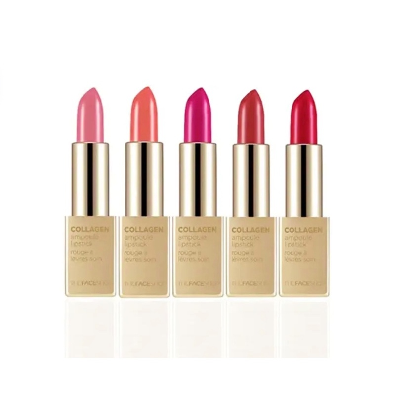 The FACE SHOP คอลลาเจน แอมพูล ลิปสติก 3.5g