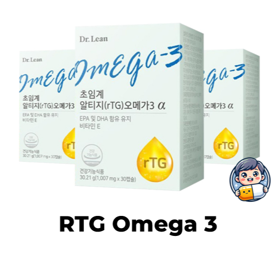 Dr.lean Supercritical RTG Omega3 30 แคปซูล, 1EA