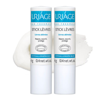 [Uriage] Stick Lèvres Original 4g X 2 – Ultra Moisturizing Lip Balm / Sensitive Lip Barrier Care