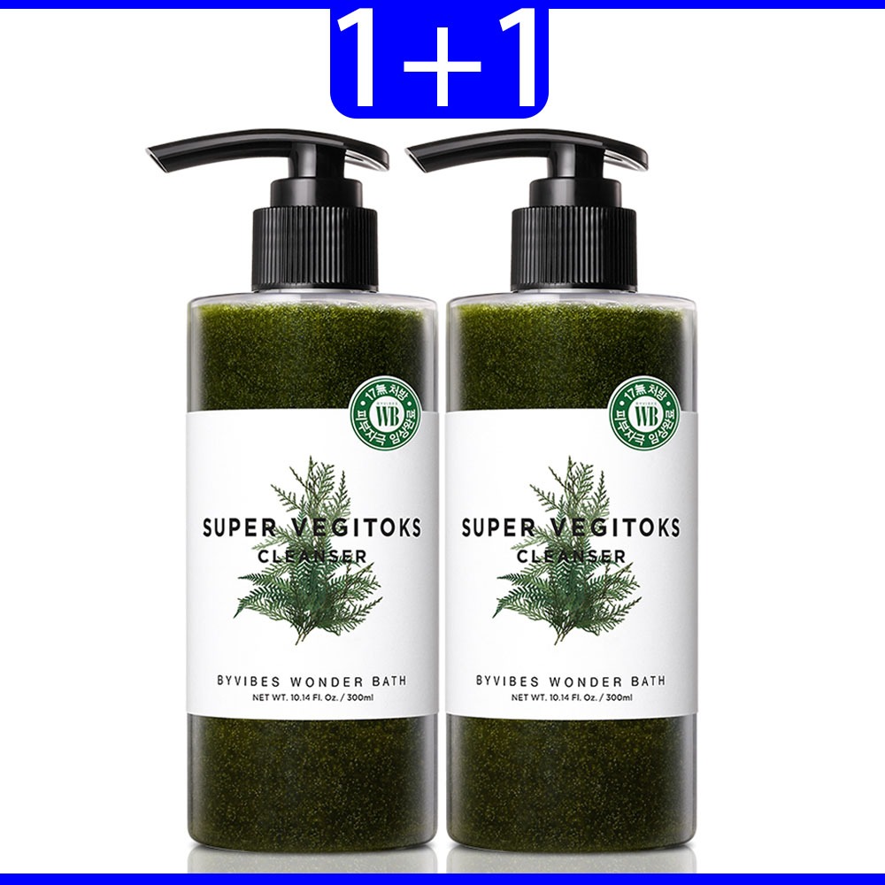 Wb Wonder Bath super Veggie Tox cleanser 300ml โฟมทําความสะอาด chosungah cleanser chosungah super