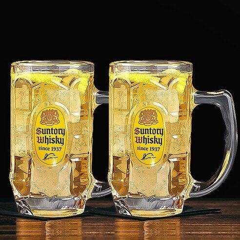 Suntory Highball Glass 375ml ชุด 2 / ของแท้ญี่ปุ่น / ของแท้ 100% / MADE IN JAPAN / แก้ว Highball / ถ