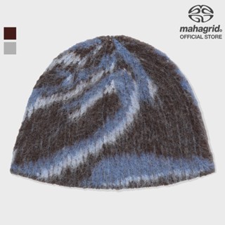 [MAHAGRID] Destroited Eclipse Hairy Beanie_Unisex_สไตล์เกาหล…