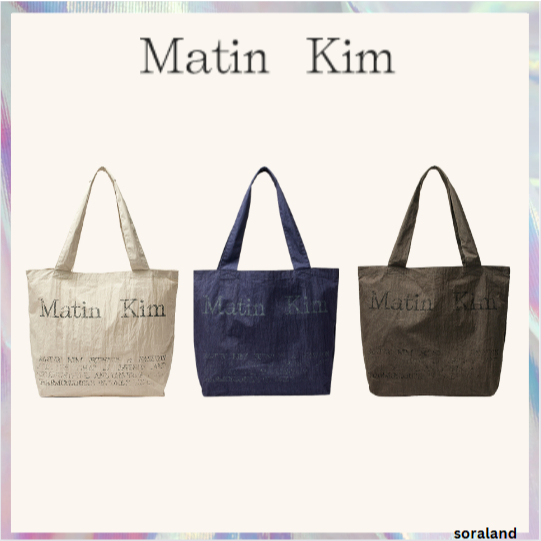 [MATIN Kim] MATATIN VINTAGE ECOBAG 3 สี (ใหม่2024)