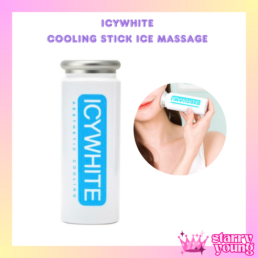 ICYWHITE บ. เครื่องนวดหน้าประคบเย็น ของแท้นำเข้าจากเกาหลี 100% เครื่องนวดน้ำแข็งใบหน้า