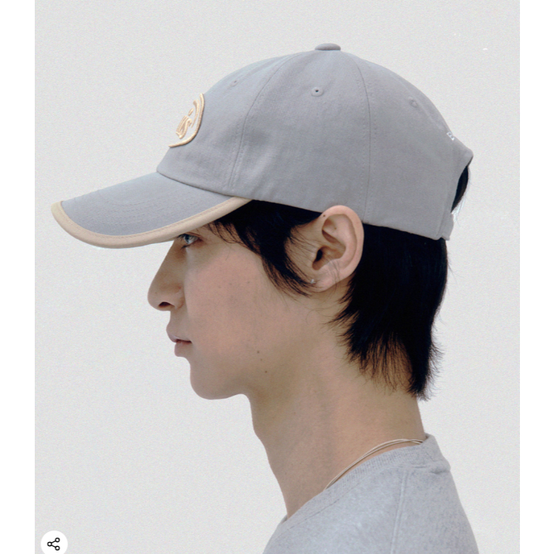 EMIS 2025 NEW FOR WOMEN MEN BEIGE TRIMMING BALL CAP 8 สี