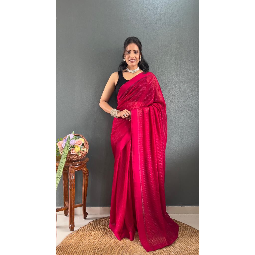 PURE SOFT GEORGETTE MADE SAREES