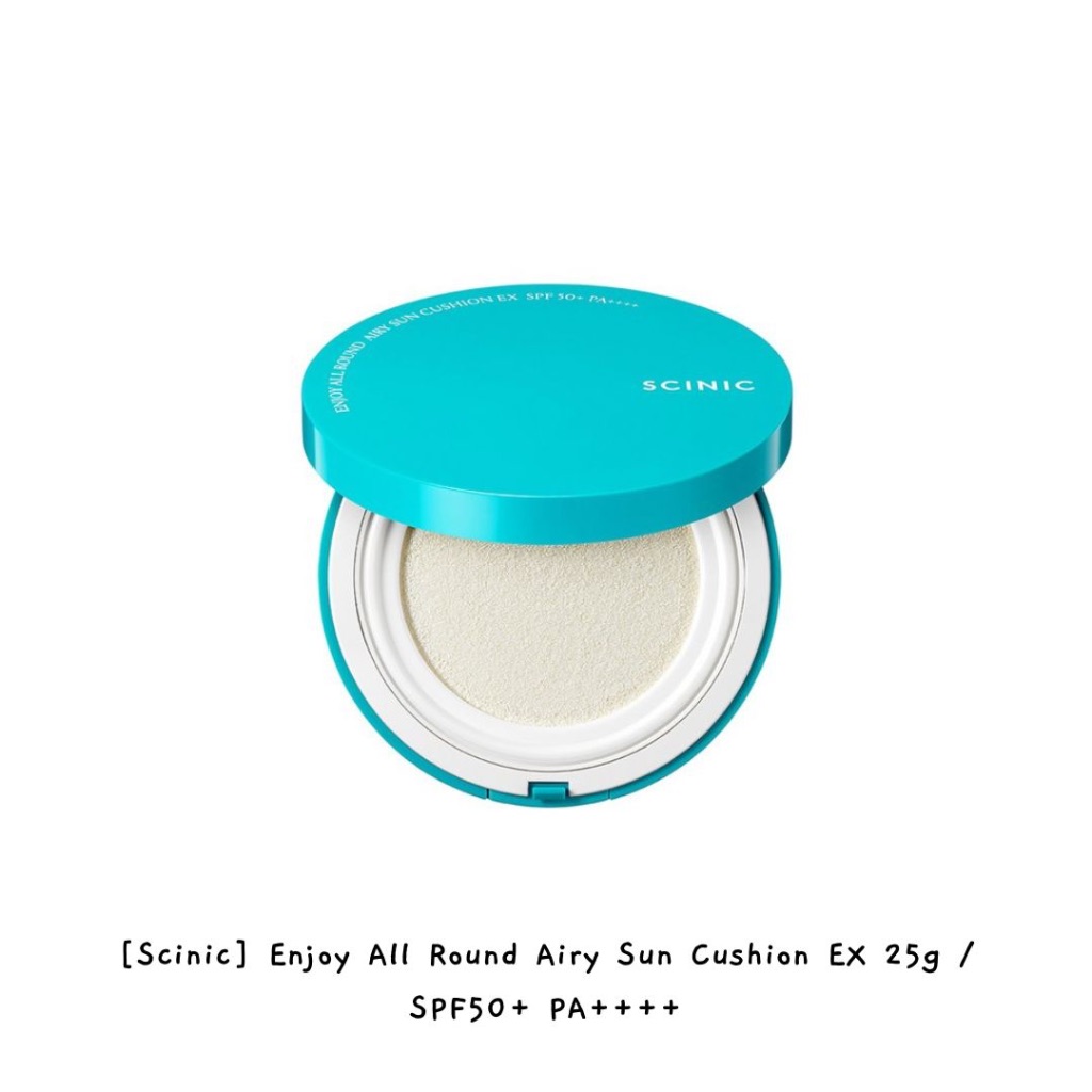 [Scinic] Enjoy All Round Airy Sun Cushion EX 25g / SPF50+ PA++++ / k-beauty