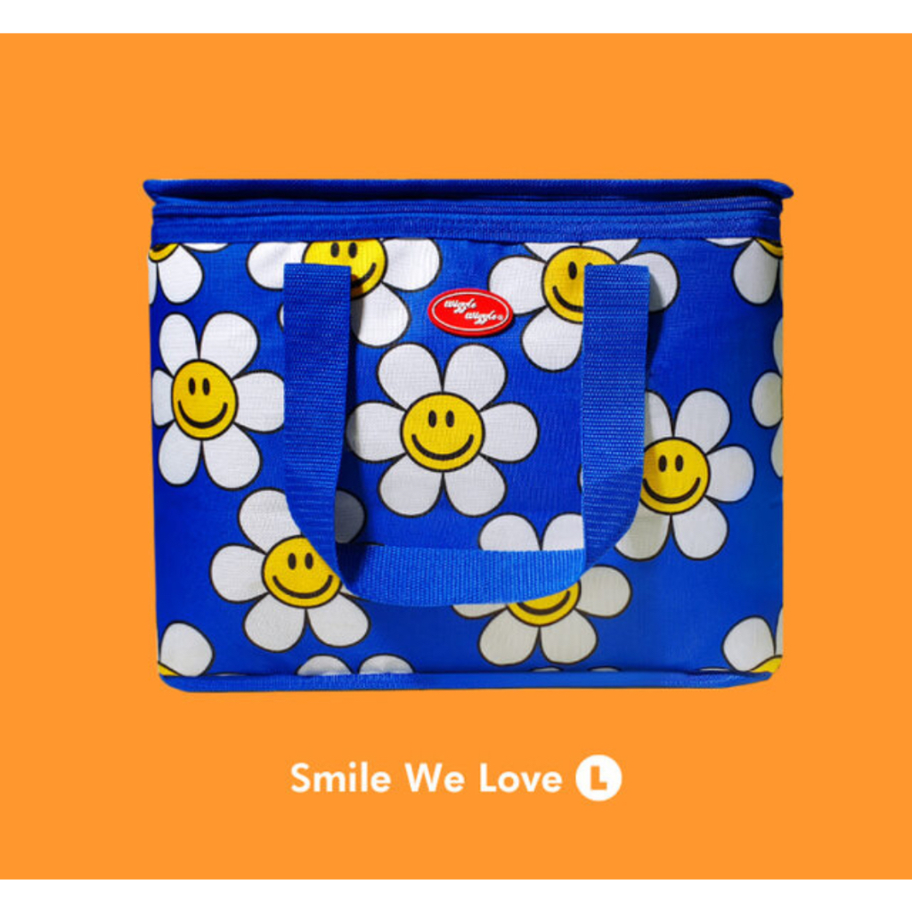 [Wiggle Wiggle] กระเป๋าเก็บความเย็น -Smile We Love (L)