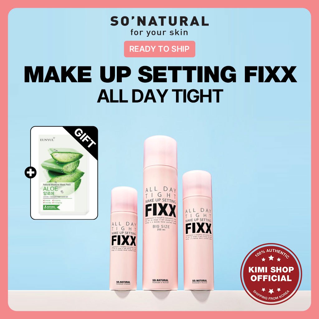 [SO Natural] All Day Tight Make Up Setting Fixx