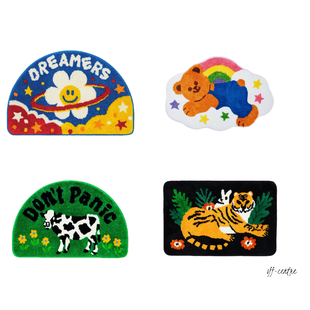 Wiggle Wiggle Floor Mat 4 types