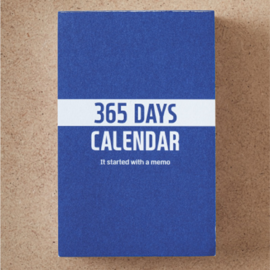 Daiso Korea 365 Days Memo Calendar ราคา ถูกที่สุด ดีลบีเคเค แกลเลอรีภาพที่ 3