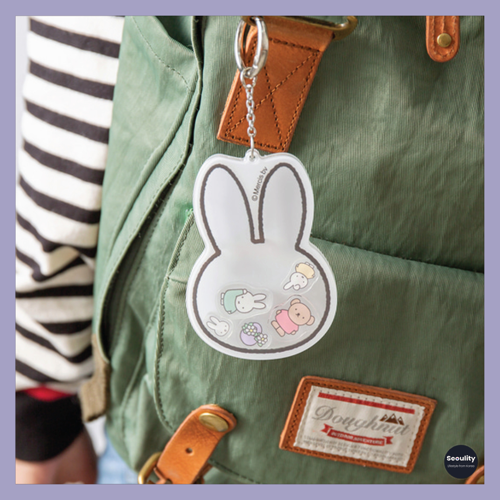 พวงกุญแจ Miffy แบบ Shaker | Floating Bunny Charm