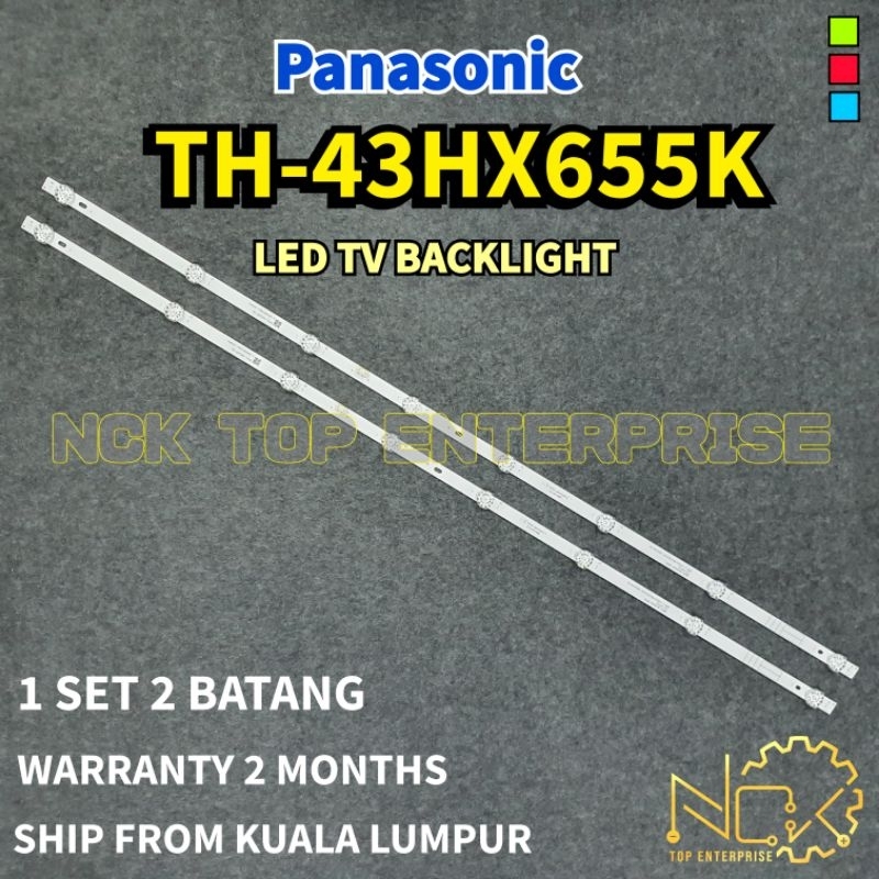 TH-43HX655K LED Panasonic TV BACKLIGHT ใหม่ TH43HX655 TH-43HX655 TH43HX655K Mlb1
