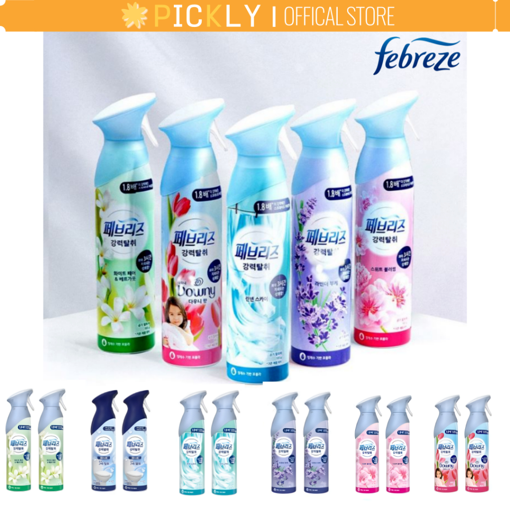[Febreze]ใหม่ น้ํายาดับกลิ่นลม 165g 2 ชิ้น (ใช้ในบ้าน, ใช้ในห้องน้ํา)