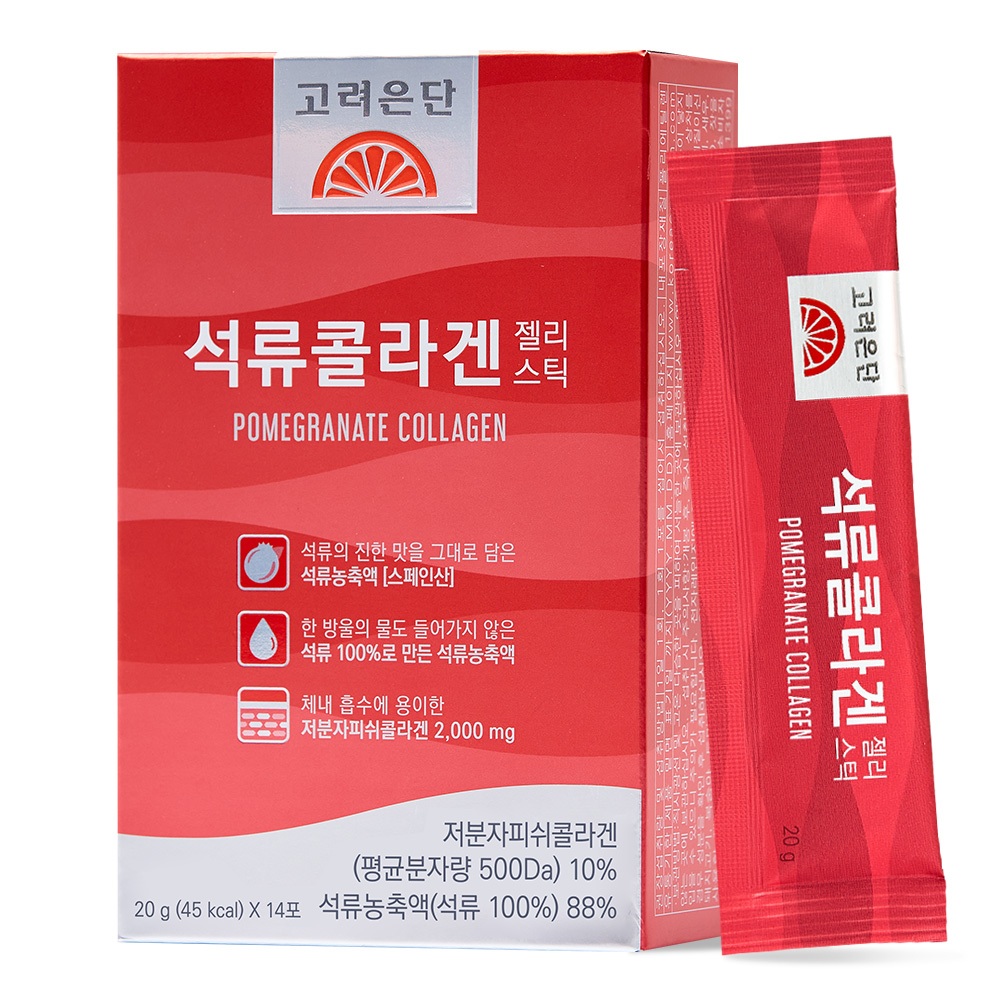 Korea Eundan Pomegranate Collagen Jelly Stick 14P ( สําหรับ 2 สัปดาห์)