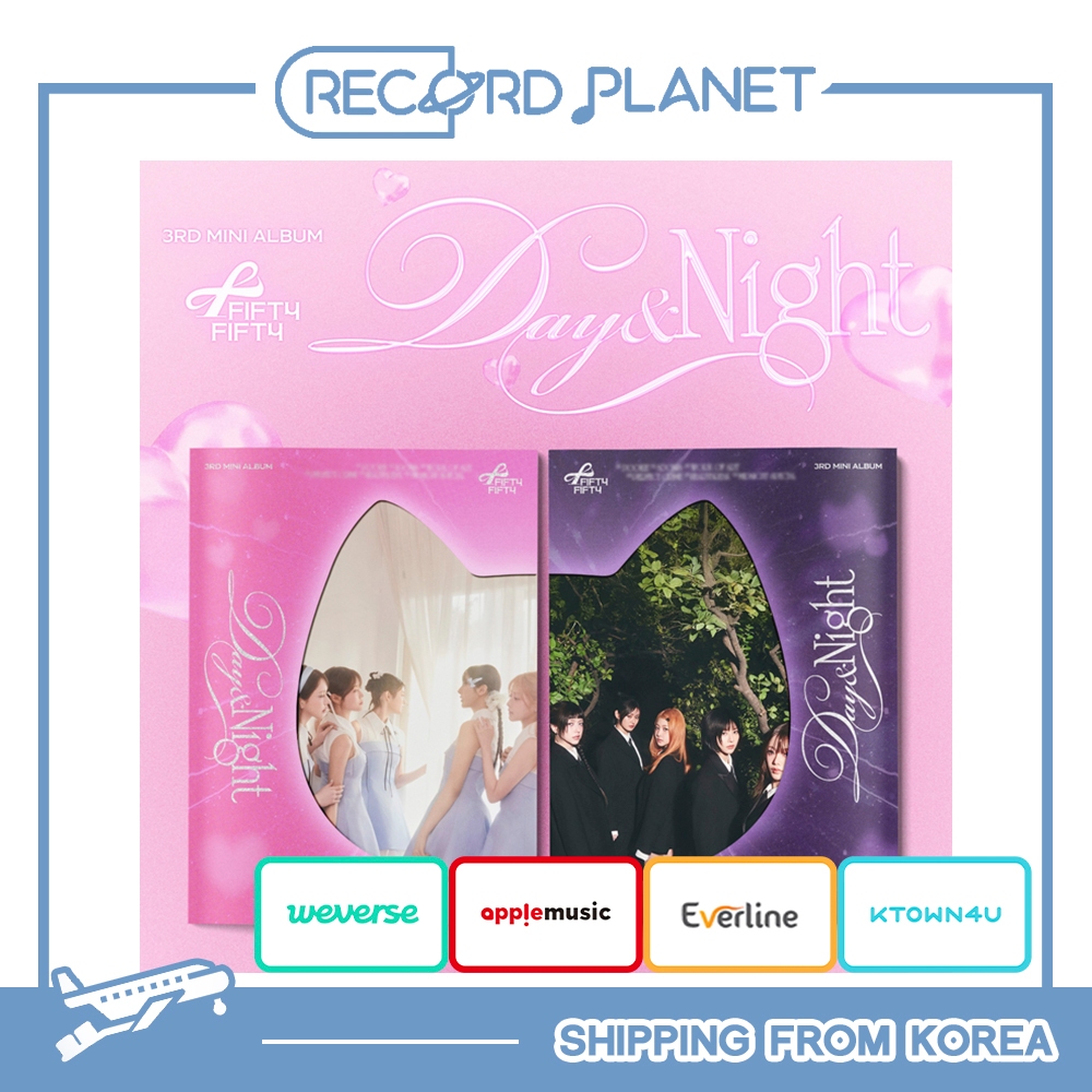 [POB] FIFTY FIFTY - 3rd Mini Album [Day & Night]