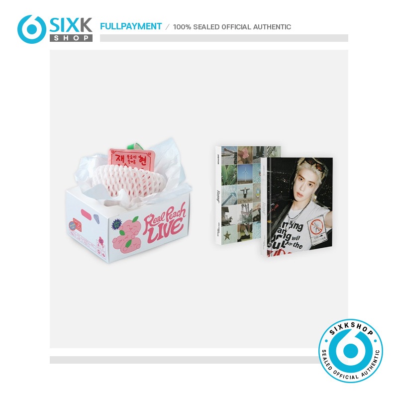 JAEHYUN THE 1st Photobook [ FROM J : LOVE ACROSS THE MILES] + ‘Real Peach LIVE’ [DIGITAL CODE]