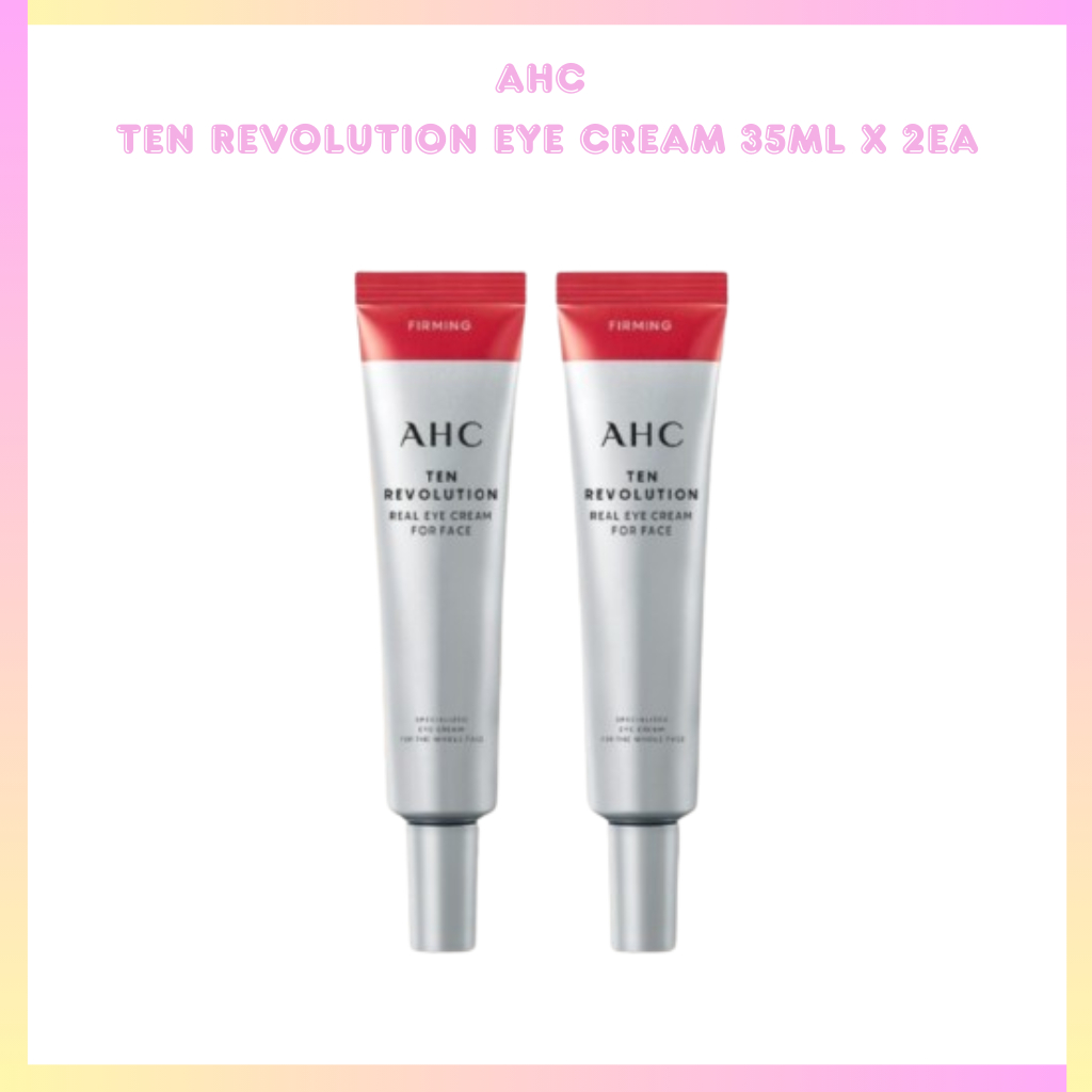 [AHC] Ten Revolution Eye Cream อายครีม 35 มล. x 2 ชิ้น สําหรับผิวบอบบาง
