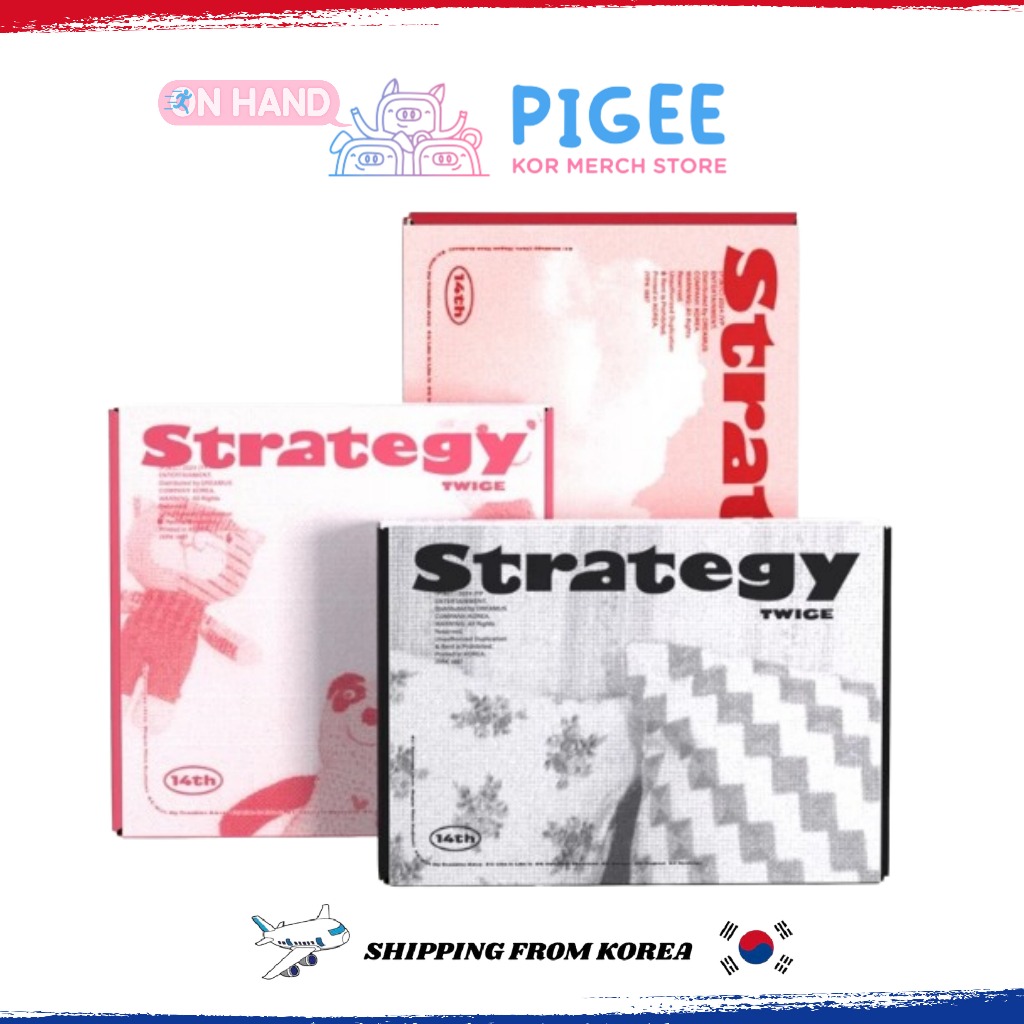 TWICE - [ STRATEGY ] 14TH MINI ALBUM