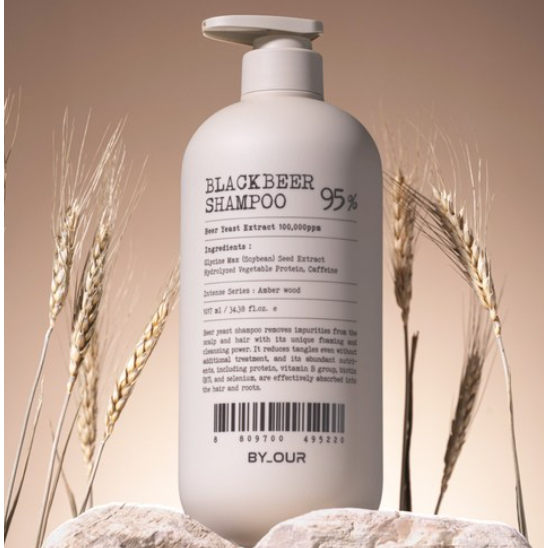 Byour Brewers Yeast Black Beer Yeast Shampoo 1.017L [จัดส่งจากเกาหลี รับประกันสินค้าของแท้]