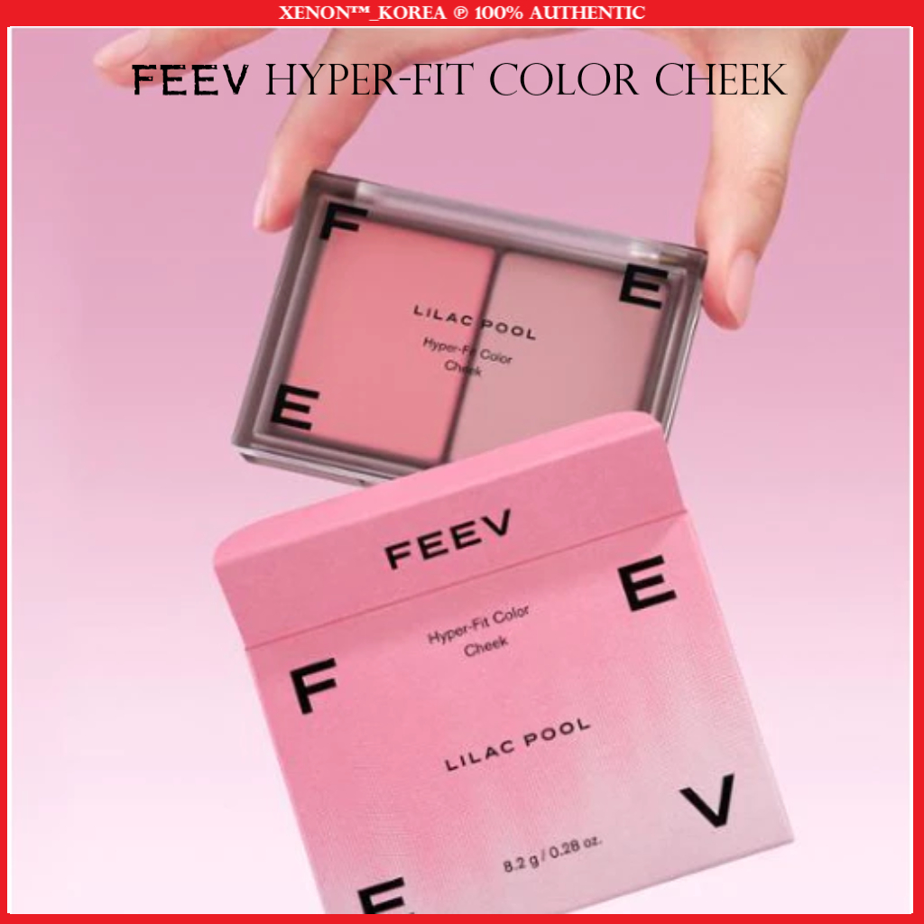 Feev Hyper-Fit Color Cheek 8.2g / 2TYPES