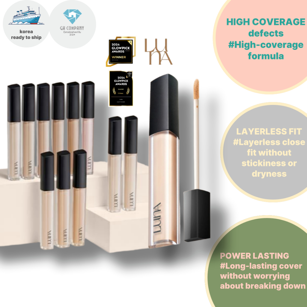Luna Long Lasting Tip Concealer Plan 7 สี