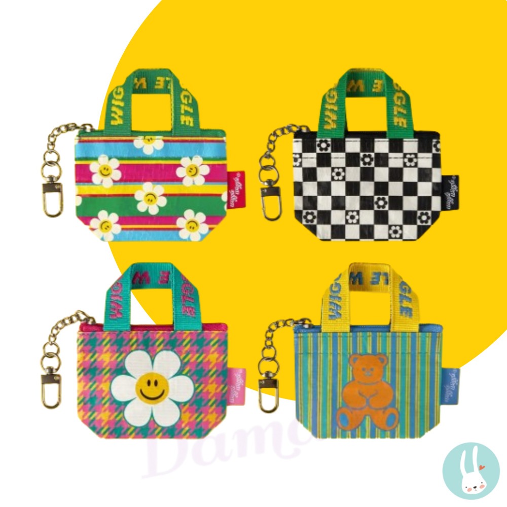 Wiggle Wiggle Mini Tarpaulin Bag Keyring 4 Types