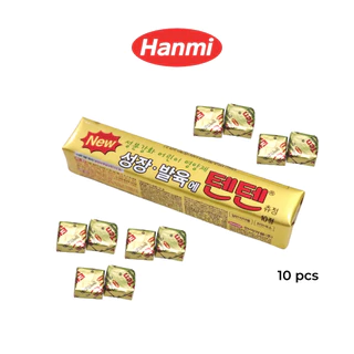 Hanmi Tenten ลูกอมสตรอเบอร์รี่เคี้ยว 120 ชิ้น | ขนมเกาหลีฟรุ๊ตตี้