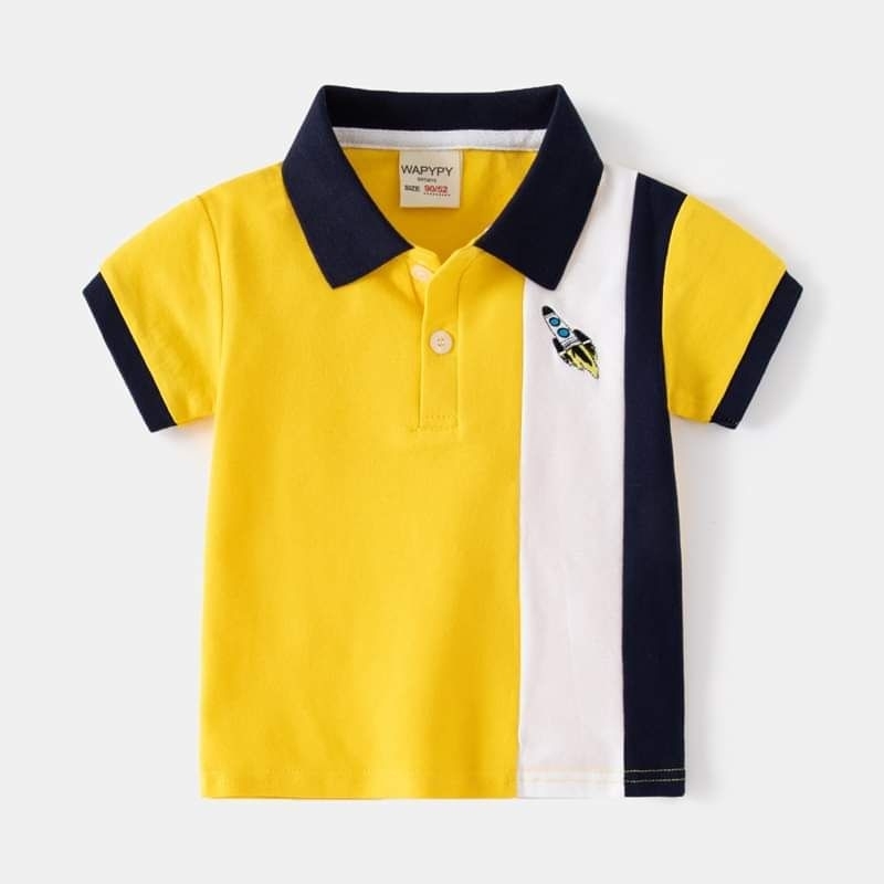 เสื้อโปโลเด็กชาย เท่ห์ (ไซส์ 90-140)
