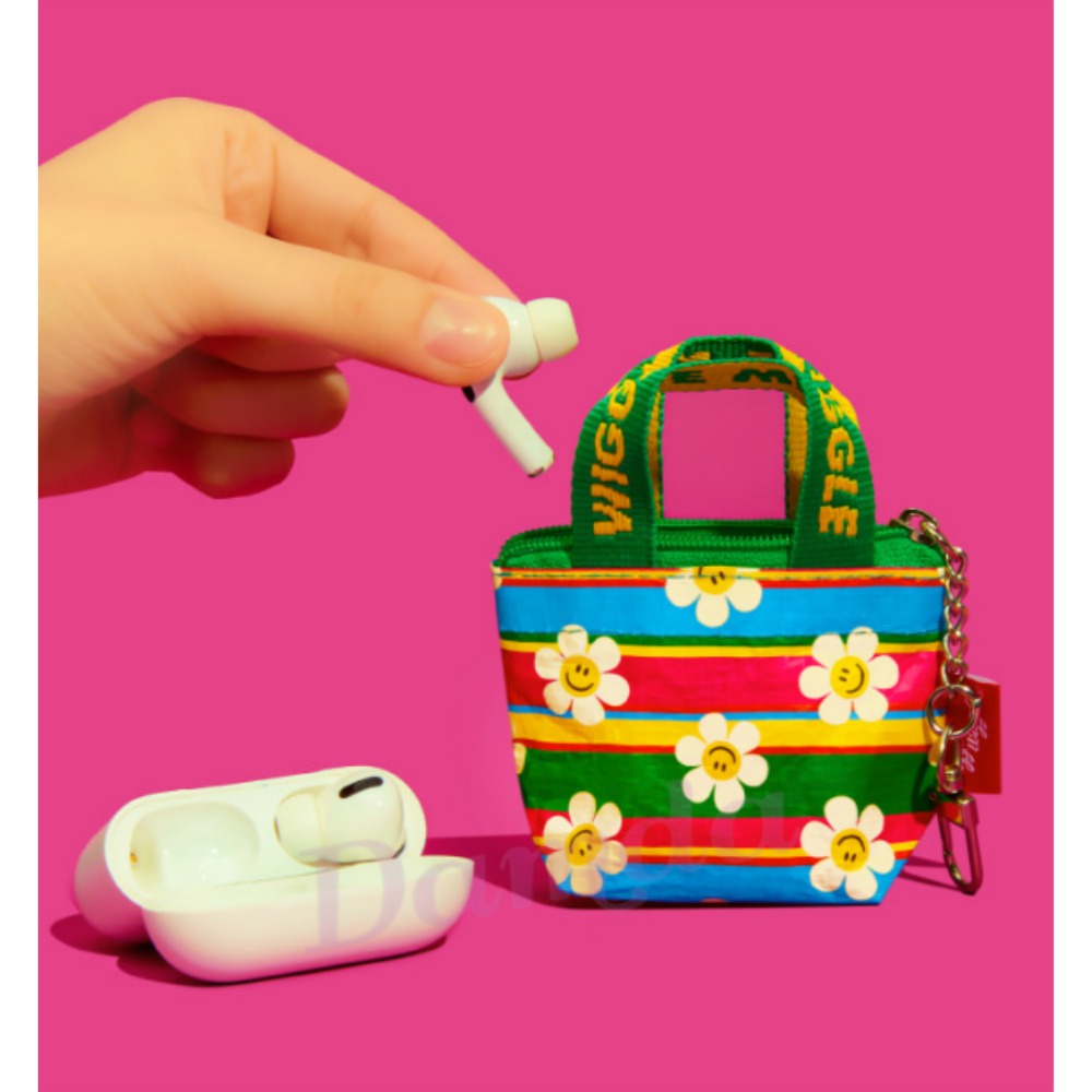 Wiggle Wiggle Mini Tarpaulin Bag Keyring 4 Types
